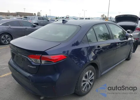2020 Toyota Corolla Hybrid Le from USA, damaged, VIN JTDEBRBE1LJ022021